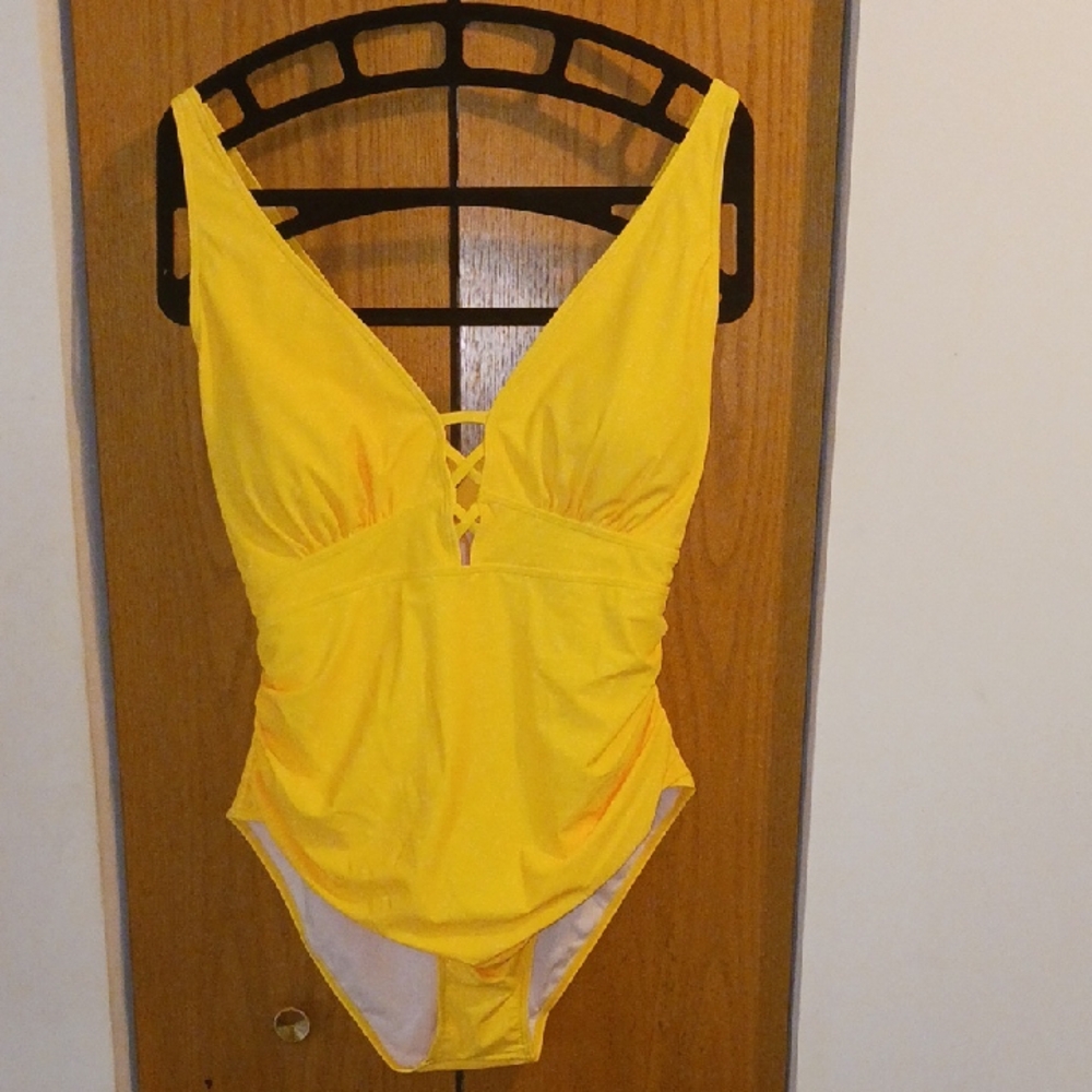 Sunshine Yellow One Piece Swimsuit